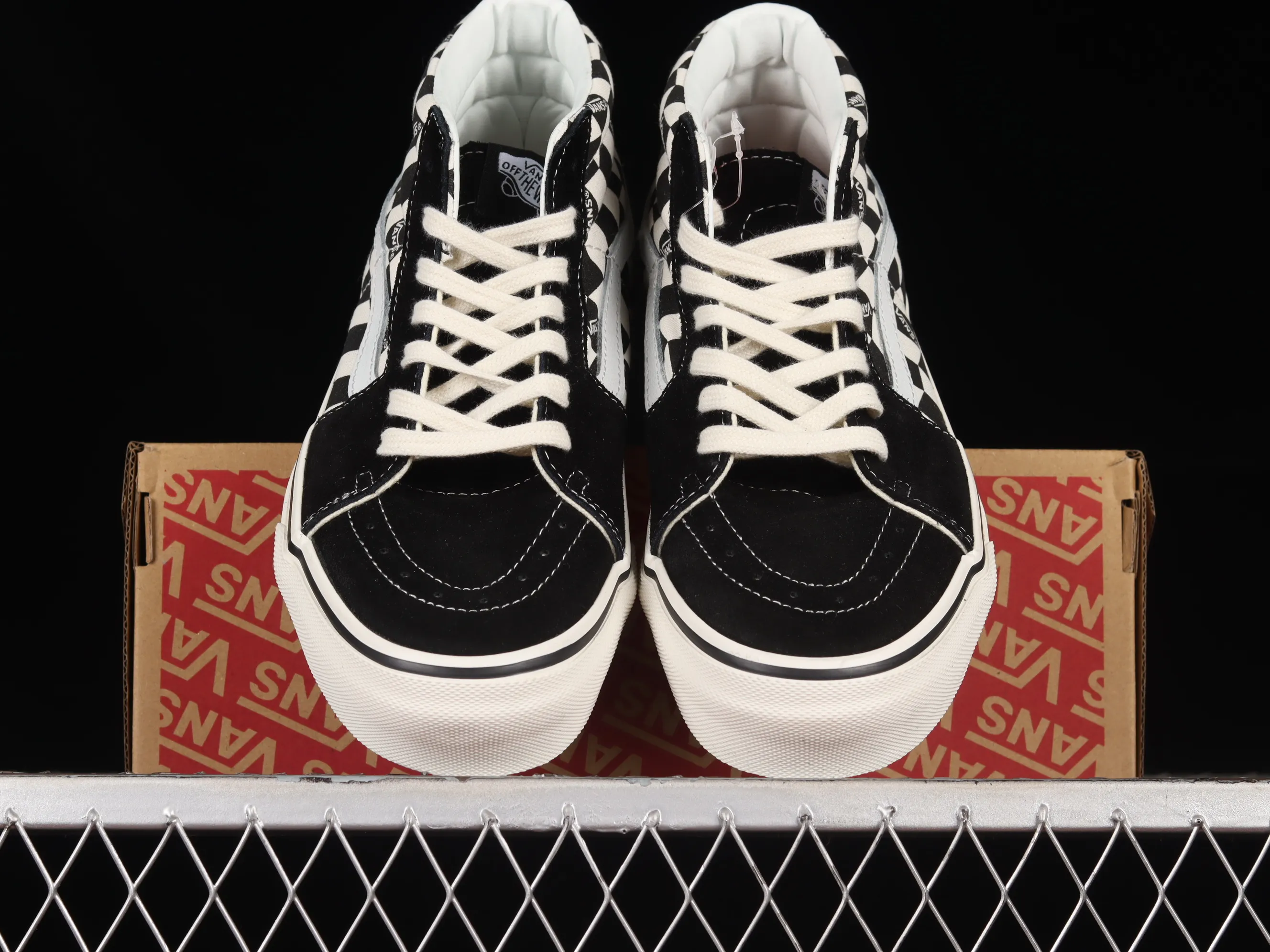 All categories Vans Vans series Vans Mid Vans China Vans Sk8-Mid environmental protection series checkerboard China casual sneakers VN0A391FQXH